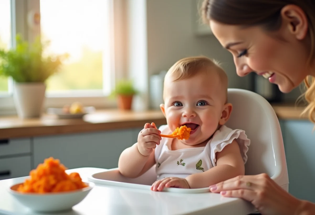 La diversification alimentaire de bébé : u​ne étape importante pour l’éveil du goût