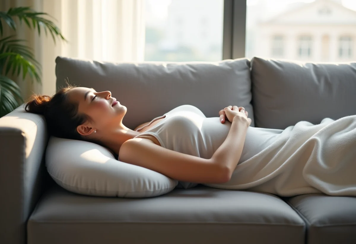 Comment dormir avec un coussin d’allaitement ?