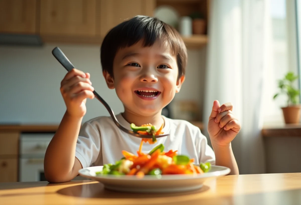Astuces faciles pour faire enfin aimer les légumes à vos enfants !