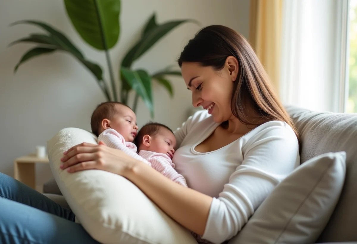 Choisir un coussin d’allaitement jumeaux : Nos conseils d’achat