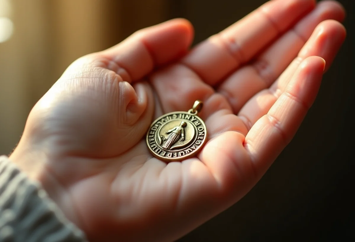 La médaille miraculeuse : discret symbole de ma foi