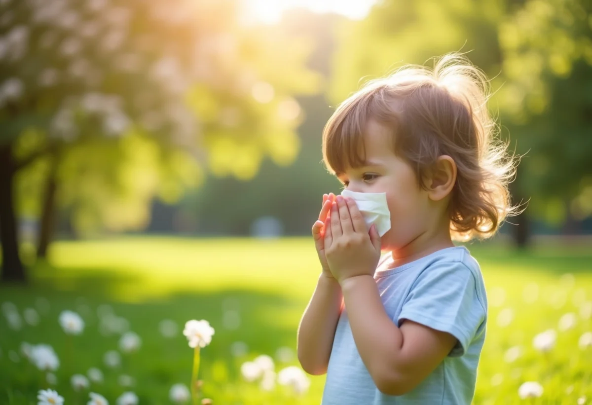 Avec le retour du printemps, attention aux allergies chez l’enfant