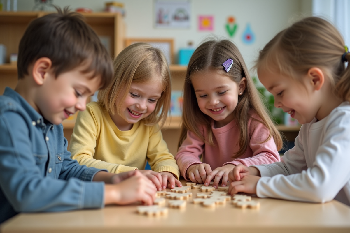 Les bienfaits des puzzles en maternelle : stimuler le développement des enfants
