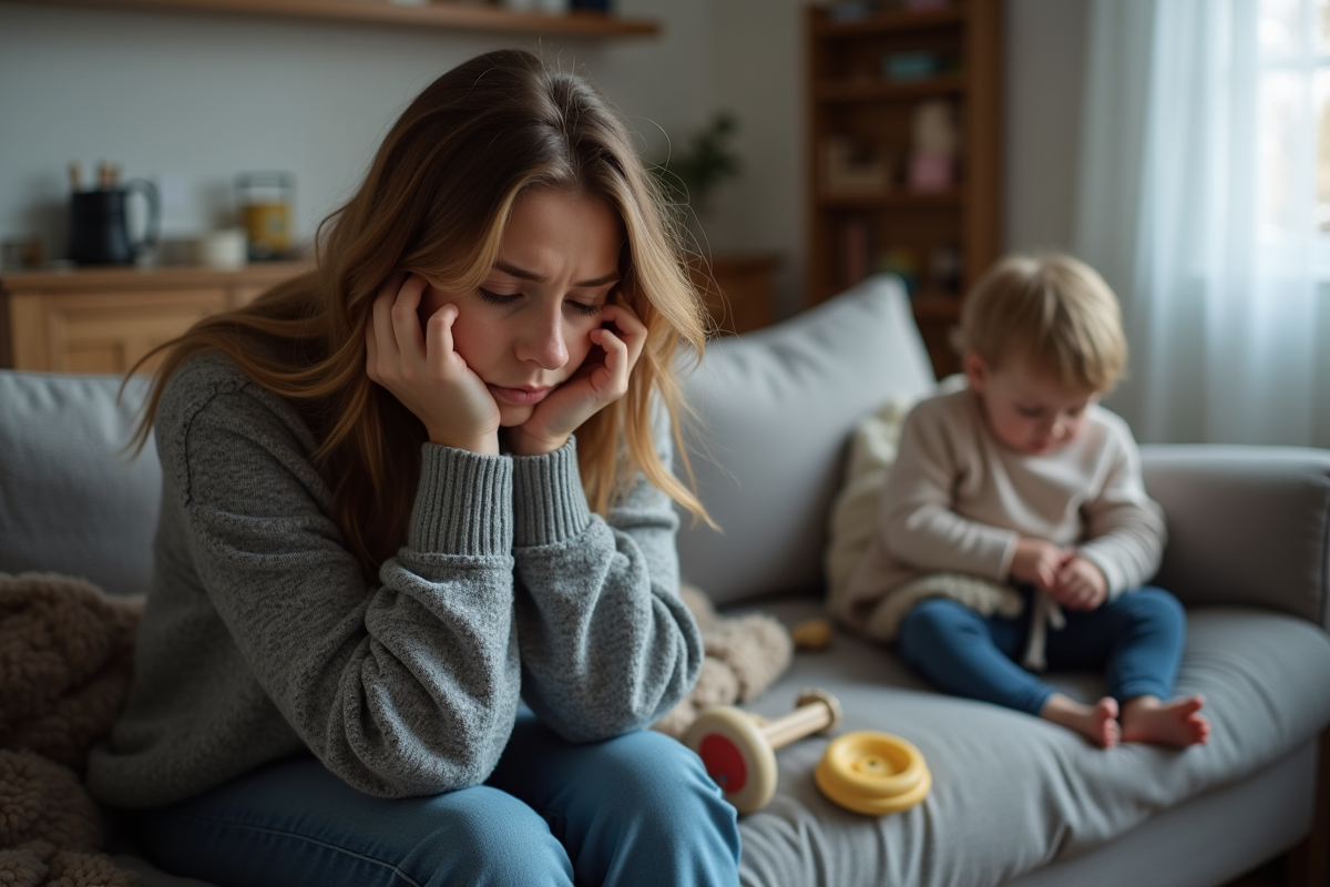 Symptômes d’une mère épuisée et signes de fatigue parentale