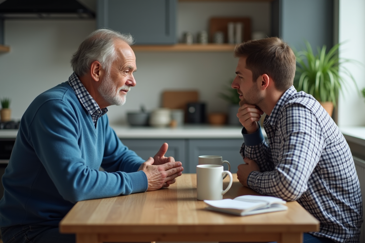 Gestion de conflit avec un fils adulte : stratégies et conseils